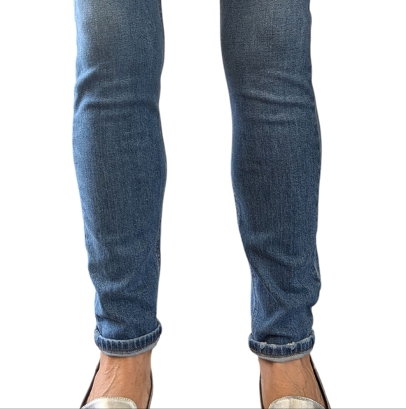 Reformation High Rise Skinny Jeans Blue Denim Size 28 Made in USA Sustainable - Picture 6 of 11